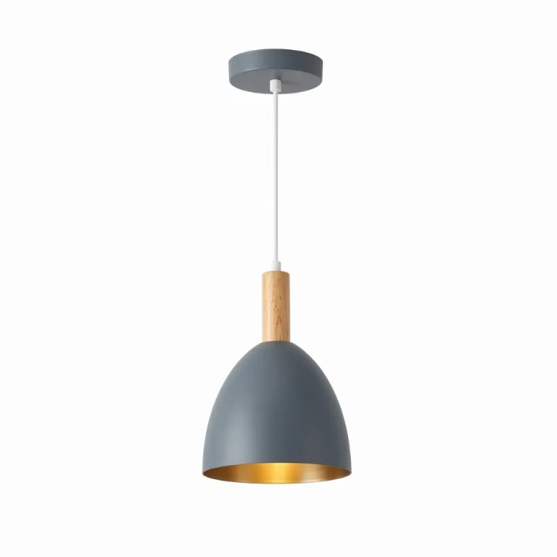 Artefacto Colgante Bert Gris en Gris - Lámparas colgantes, Uruguay | Serlux