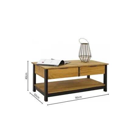 Mesa de living Linea Denise en Madera natural - Mesas de living, Uruguay | La Cueva Muebles, vista 11