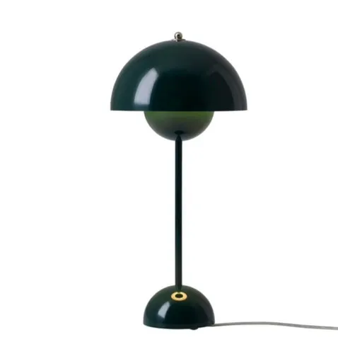Lampara metal BOLL de mesa en Blanco - Lámparas de mesa, Uruguay | Simple Deco