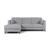 Rinconera Capri - Tela Microfibra - Chaise izquierdo - Kruger 06-155 (Ceniza) en Gris - Sillones y sofás, Uruguay | NYR, vista 2 de 4