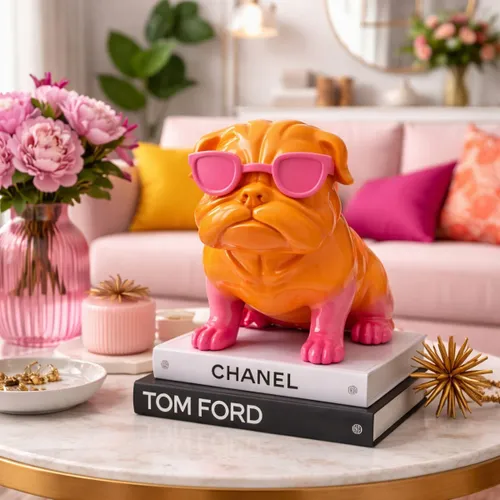 DECORACION FASHION DOG Naranja Medium - Decoración, Uruguay | Viasono