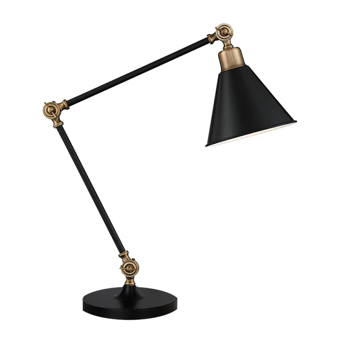 Lámpara de Mesa Falco en Negro - Lámparas de mesa, Uruguay | Serlux