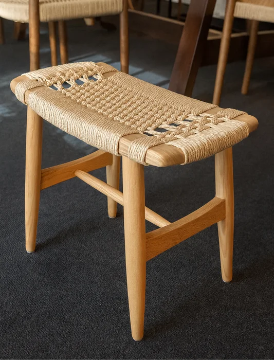 Banco madera y cuerda FYRO - Butacas, banquetas y puffs, Uruguay | Simple Deco, vista 3