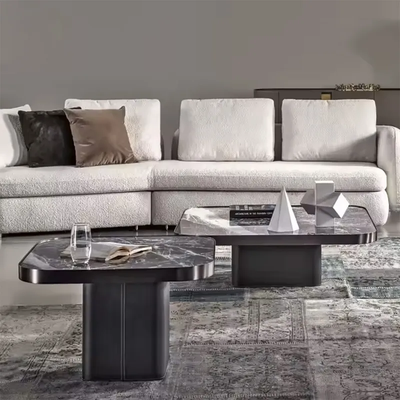MESA DE CENTRO ONYX Negro CUADRADO/A en Negro - Mesas de comedor, Uruguay | Viasono