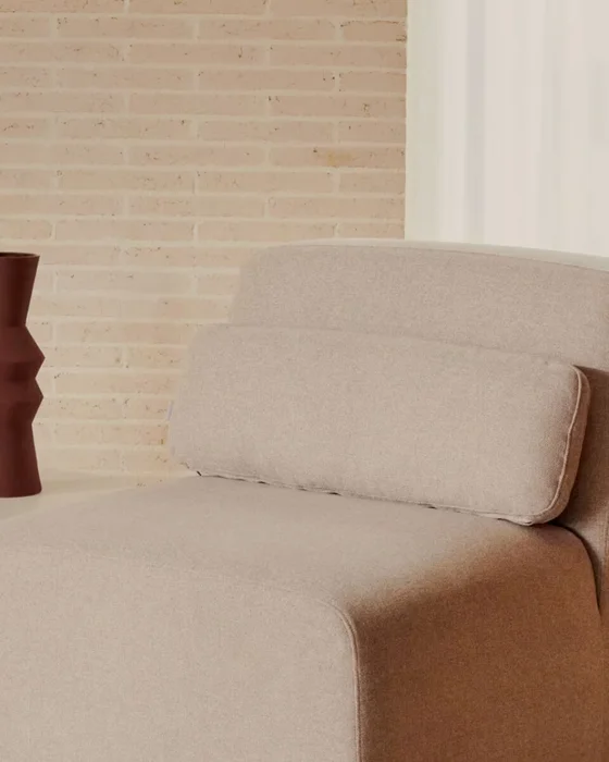 Almohadón Neom beige 24 x 72 cm en Beige - Textiles, Uruguay | Kavehome, vista 3