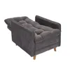 Poltrona reclinable Con Puff - Luxor - Gris en Gris - Sillones y sofás, Uruguay | Ecowood, vista 4 de 5