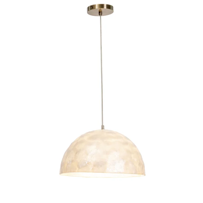 Lámpara De Techo Capiz Natural/beige Capiz Gfh1bs95cl en Beige - Lámparas colgantes, Uruguay | Divino, vista 2