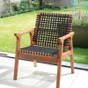 POLTRONA TRACO CUERDA NEGRA 58x72x83CM JATOBA - Muebles para el exterior, Uruguay | Vinibel, vista 6 de 6
