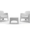 SET IBIZA TERRACE 2 SILLONES 1 MESA GRIS en Gris - Muebles para el exterior, Uruguay | Alfa Ventas, vista 2 de 3