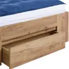Estructura cama LIMFJORDEN 160x200 3 cajones roble en Madera natural - Dormitorio, Uruguay | JYSK, vista 4 de 5