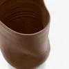 Jarrón Macarelleta de cerámica marrón oscuro Ø 21 cm - Ø 32 cm en Marrón - Jarrones, Uruguay | Kavehome, vista 5 de 5