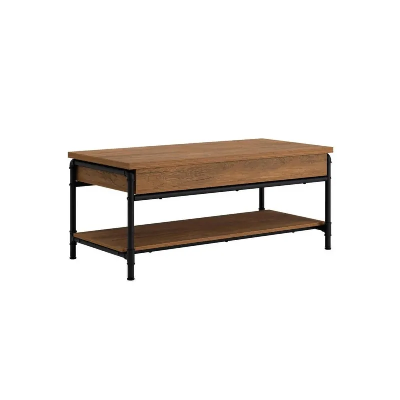 Mesa Ratona Articulada - Sauder - Linea Iron City - Mesas de living, Uruguay | Ecowood