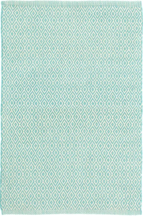 CRYSTAL AQUA/IVORY INTERIOR/EXTERIOR en Turquesa - Alfombras, Uruguay | Sentido Jose Ignacio
