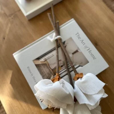 Flores de tela grandes – Set x3 unidades - Jarrones, Uruguay | Dreams On Time, vista 7