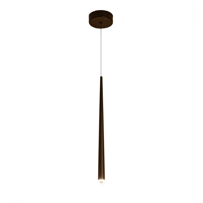 Colgante led una luz tubular lineal 5W en Negro - Lámparas colgantes, Uruguay | Iluminica, vista 2
