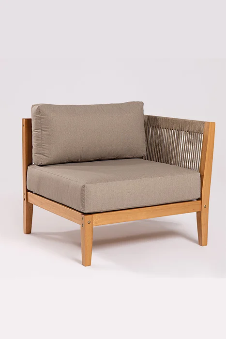 CANTO IZQ. CANNES CUERDA RAMI Y ACQUABLOCK FENDI 78x74x66CM JATOBA - Muebles para el exterior, Uruguay | Vinibel
