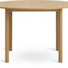 Mesa de comedor ALSTED Ø120 color roble en Madera natural - Mesas de comedor, Uruguay | JYSK, vista 2 de 5