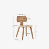Silla Gena de chapa de roble en Madera natural - Sillas, Uruguay | Kavehome, vista 10 de 10