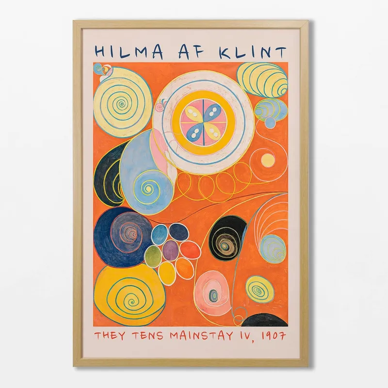 Hilma Af Klint - The Ten Largest No3 en Multicolor - Láminas, Uruguay | La Cuadrería