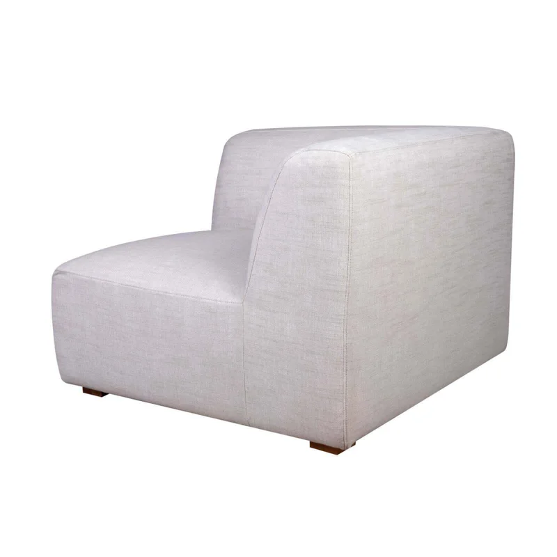 Sofá Modulable Tela Natural-beige Chill Natural en Madera natural - Sillones y sofás, Uruguay | Divino, vista 5