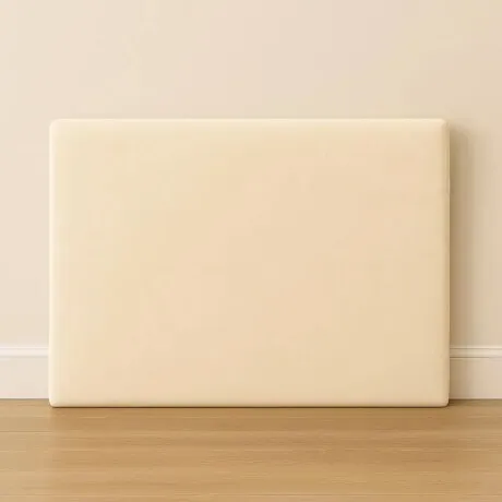 Respaldo De Sommier 2 Plazas Marshmallow - Beige en Beige - Dormitorio, Uruguay | La Cueva Muebles