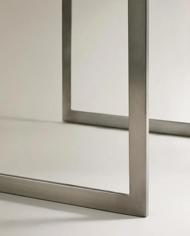 MESA AUXILIAR CUADRADA INOX en Gris - Mesas de living, Uruguay | Zara Home, vista 5
