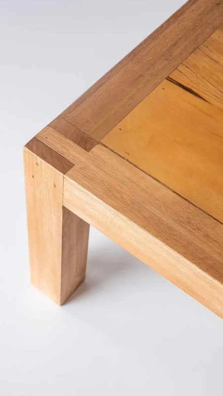 MESA RATONA GAROPABA 120x120 en Madera natural - Mesas de living, Uruguay | Fundamento Muebles, vista 3