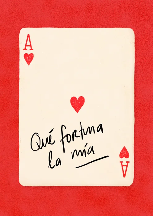 Afortunados - Cuadro con frases de amor o amistad en Multicolor - Láminas, Uruguay | Kiosko de Mar, vista 3