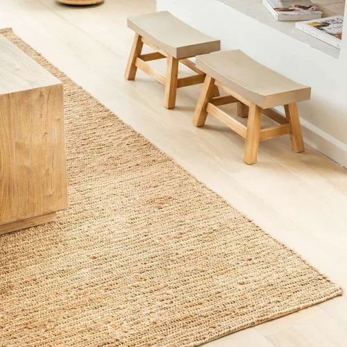 ALFOMBRA DE YUTE NATURAL - 3.00 X 2.00 MTS - Textiles, Uruguay | La Iberica
