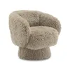 Butaca Tela-premium Marron Poodle Taupe en Beige - Sillones y sofás, Uruguay | Divino, vista 2 de 6