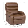 Sillon reclinable 1 cuerpo - Marron en Marrón - Sillones y sofás, Uruguay | La Cueva Muebles, vista 3 de 8