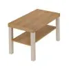 Mesa Lateral De Living 4 Patas Tapa Cuadrada 100% Mdp en CARVALHO OFF WHITE - Mesas de living, Uruguay | Soy Hogar, vista 2 de 8