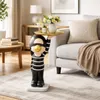 MESA AUXILIAR BUBBLE BOY Negro CIRCULAR - Mesas de comedor, Uruguay | Viasono, vista 1 de 4