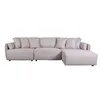 Sofá C/chaise Más De 4 Cuerpos Tela Natural-beige Amalfi Beige en Beige - Sillones y sofás, Uruguay | Divino, vista 2 de 6