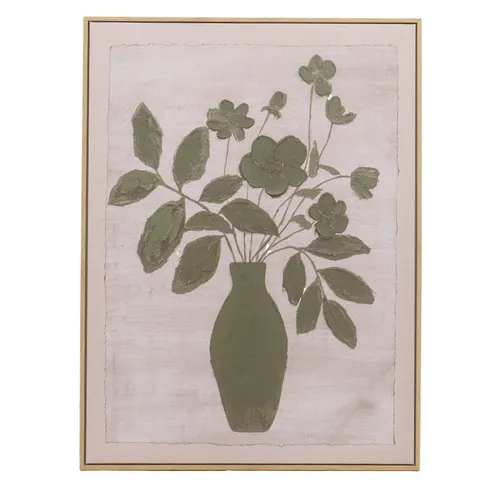 Cuadro Jar Ii 60x80, V Verde Papel H1gca250907b en Verde - Decoración de pared, Uruguay | Divino