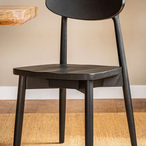 SILLA MICK - OLMO NEGRA - Sillas, Uruguay | La Iberica