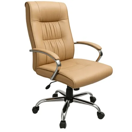 Silla De Oficina ErgoFlow Fusion - Beige en Beige - Sillas de escritorio, Uruguay | La Cueva Muebles, vista 7