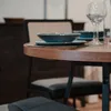 Mesa de Comedor Redonda - Atix - Negro en Negro - Mesas de comedor, Uruguay | Ecowood, vista 3 de 4