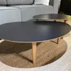 Conjunto Mesa de Centro Capri – Negro - Mesas de living, Uruguay | Berna home, vista 5 de 6