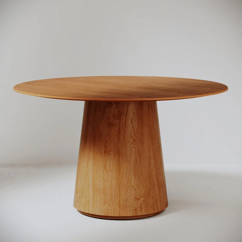 Mesa de comedor Zara 1.35 - Línea Manhattan - Marrón en Marrón - Mesas de comedor, Uruguay | Rústico Hogar, vista 4