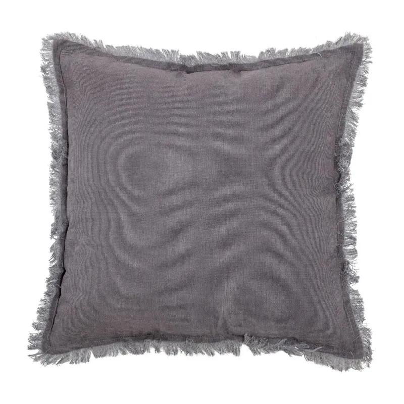 Cushion, Grey, Cotton - Textiles, Uruguay | Tutto Deco