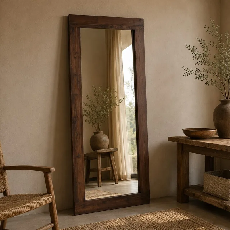 Espejo De Pie Classic en Marrón - Espejos, Uruguay | Aihaus