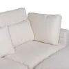 Sofá C/chaise Y Fundas Desmontables 4 Cuerpos Tela Natural-beige Moma Natural en Beige - Sillones y sofás, Uruguay | Divino, vista 4 de 5
