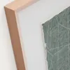 Cuadro abstracto Durkan de papel reciclado verde 100 x 70 cm en Verde - Decoración de pared, Uruguay | Kavehome, vista 4 de 8