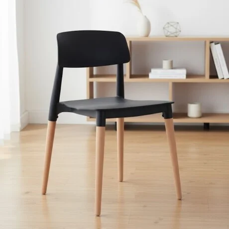 Silla Milan - Negro en Negro - Sillas, Uruguay | La Cueva Muebles, vista 8