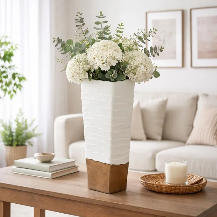 JARRON PAINT Blanco Small en Blanco - Decoración, Uruguay | Viasono