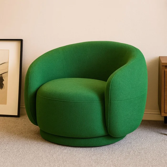 POLTRONA MON CLOUD Beige en Verde - Butacas, banquetas y puffs, Uruguay | Viasono