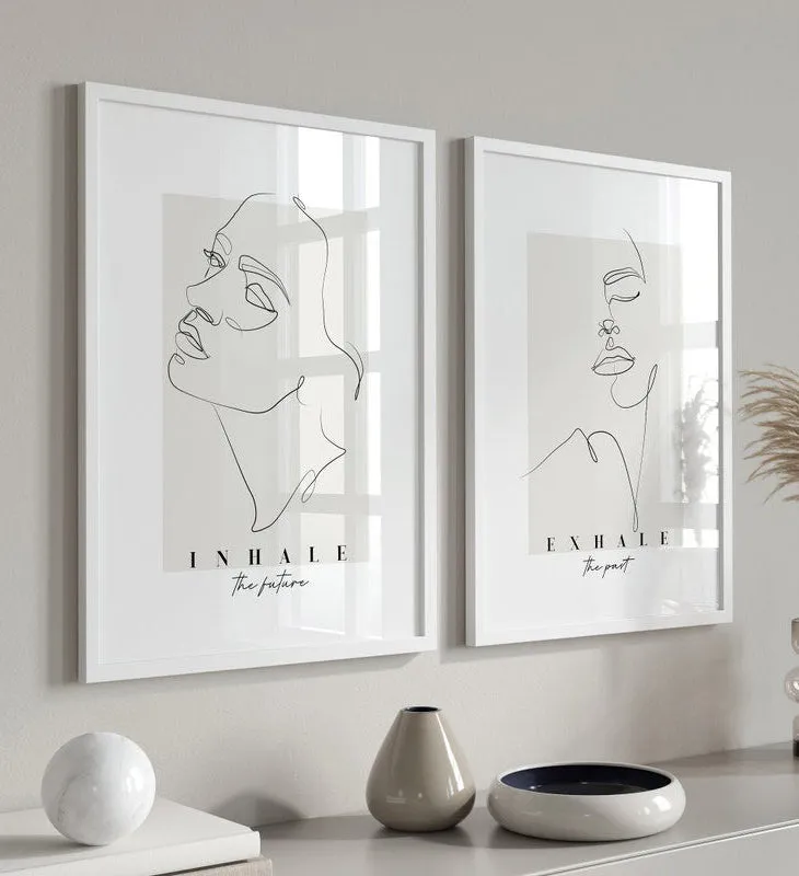 Inhale The Future en Blanco - Láminas, Uruguay | La Cuadrería