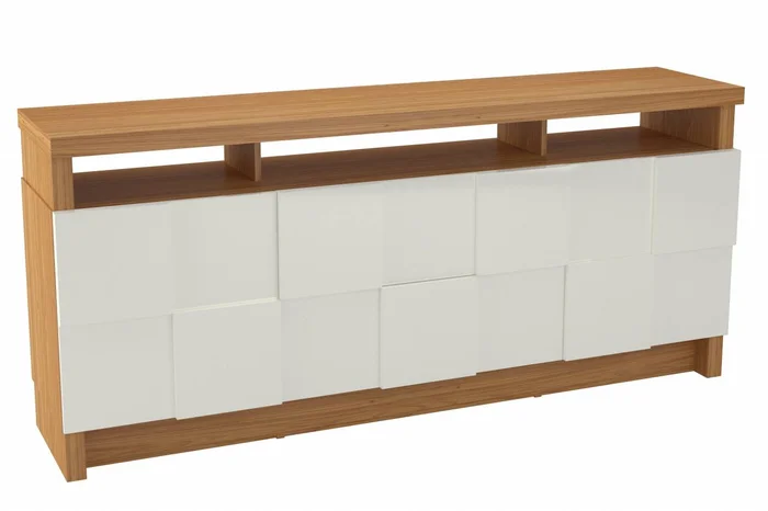 Aparador Barcelona 176cm con 2 Puertas y 2 Cajones 100% MDF en Blanco - Aparadores y recibidores, Uruguay | Balton, vista 10