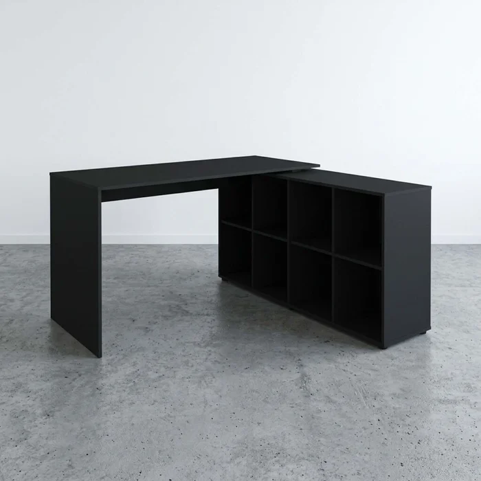 Escritorio Gamer Mdf Negro Nero en Negro - Escritorios, Uruguay | Divino